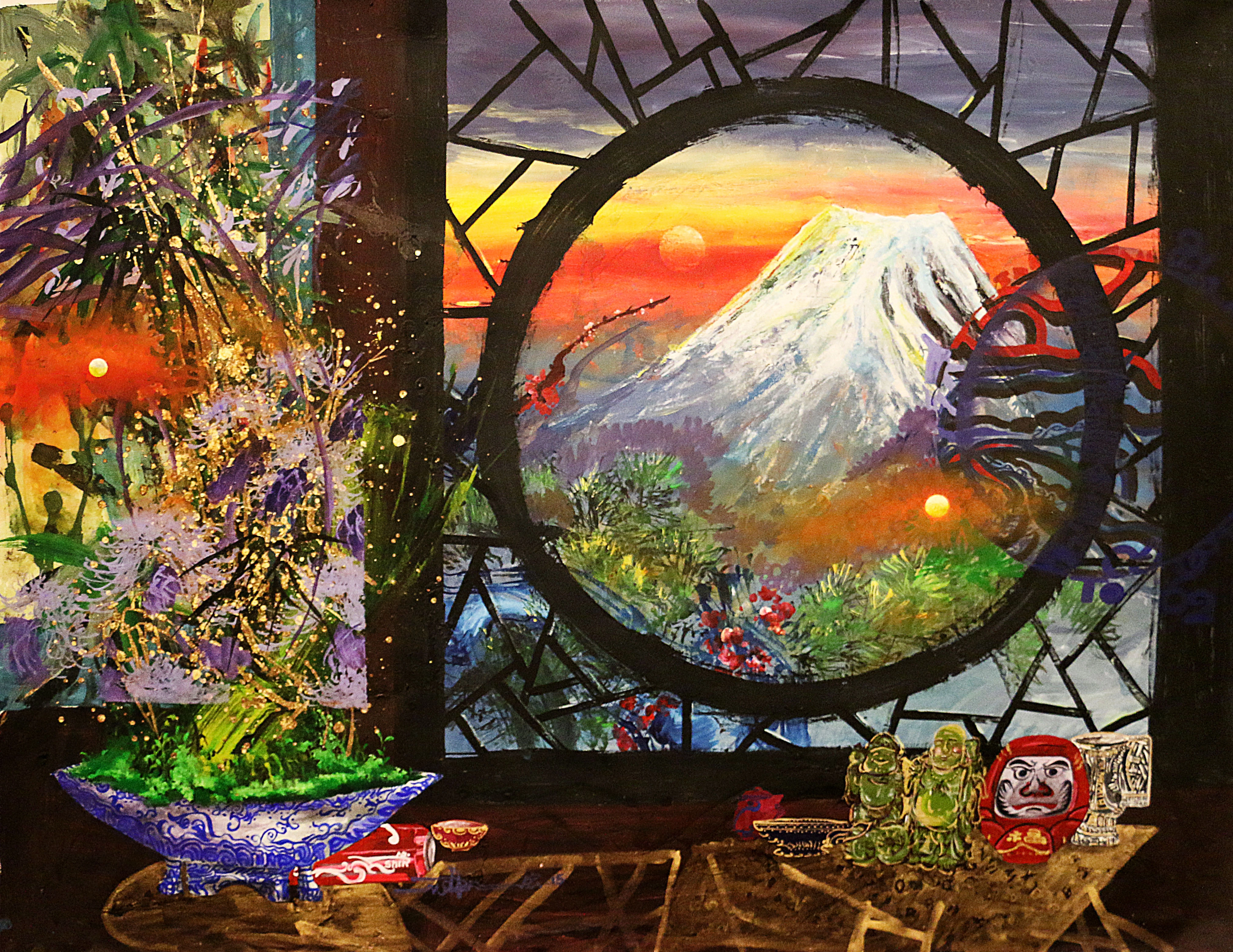 林世寶-左右逢源-138x105cm